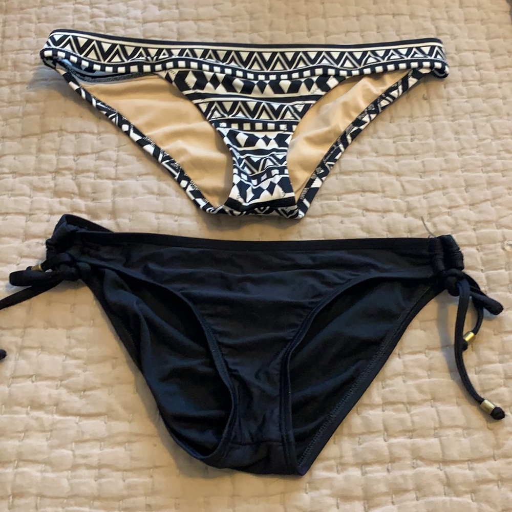 J Crew & Ella Moss bikini bottoms